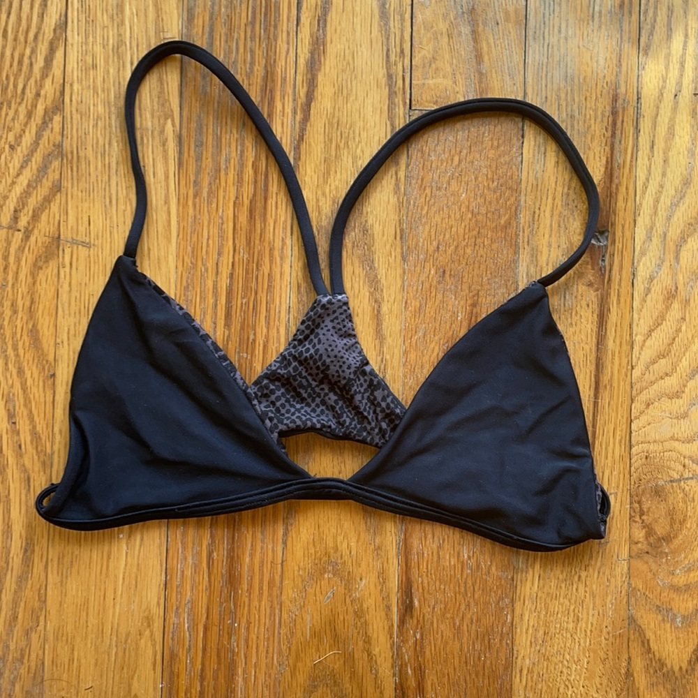 ACACIA Black Bikini Top